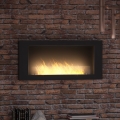 InFire - Väggmonterad BIO-kamin 120x56 cm 3 kW svart