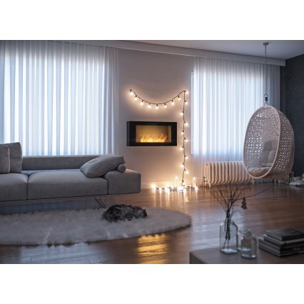 InFire - Väggmonterad BIO-kamin 44x91 cm 3 kW svart