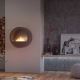InFire - Wall BIO fireplace diameter 70 cm 3kW svart