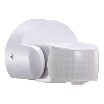 Infraröd utomhusrörelsesensor 180/360° 600W/230V IP65 vit