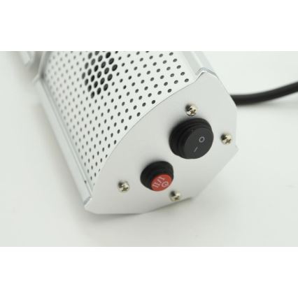 Infraröd värmare 1000/2000W/230V IP55 + fjärrkontroll