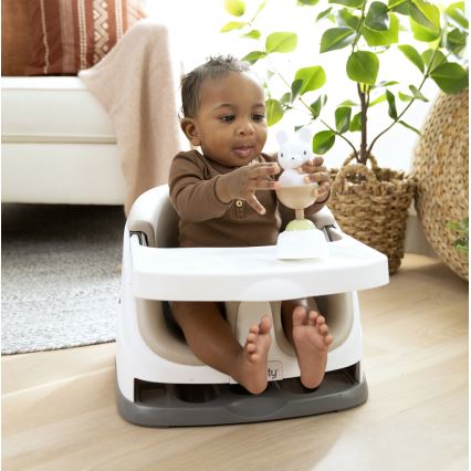 Ingenuity - 2-i-1 sittdyna för matstol BABY BASE beige