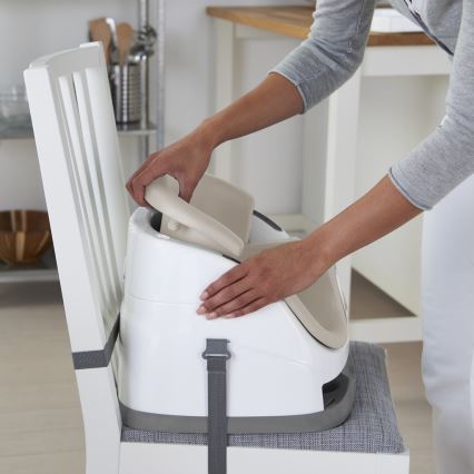 Ingenuity - 2-i-1 sittdyna för matstol BABY BASE beige