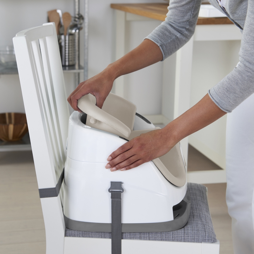 Ingenuity - 2-i-1 sittdyna för matstol BABY BASE beige