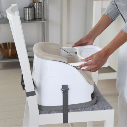 Ingenuity - 2-i-1 sittdyna för matstol BABY BASE beige