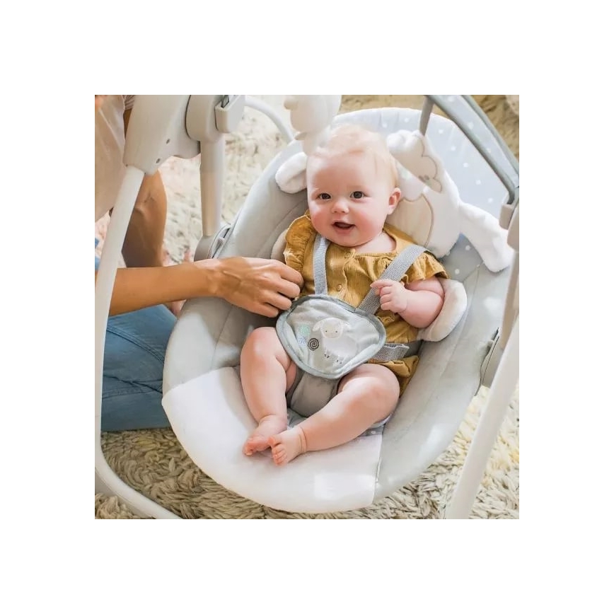 Ingenuity - Barngung med melodi CUDDLE LAMB 4xLR14