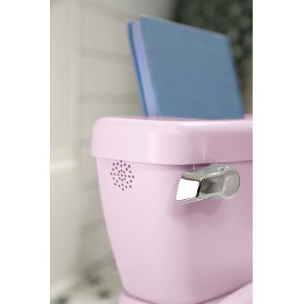 Ingenuity - Barnpottstol MY SIZE med ljud, rosa, 2xAAA
