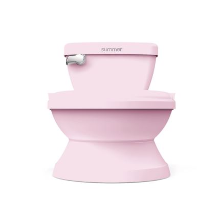 Ingenuity - Barnpottstol MY SIZE med ljud, rosa, 2xAAA