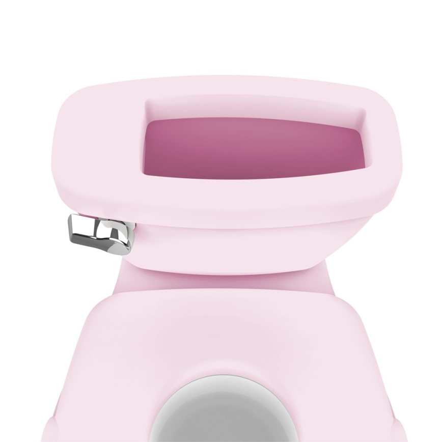 Ingenuity - Barnpottstol MY SIZE med ljud, rosa, 2xAAA