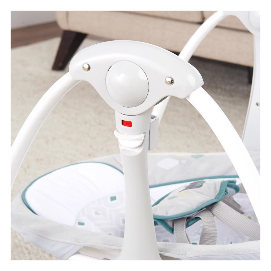 Ingenuity - Barnvibrerande gunga med melodi 2-i-1 NASH 4xLR20