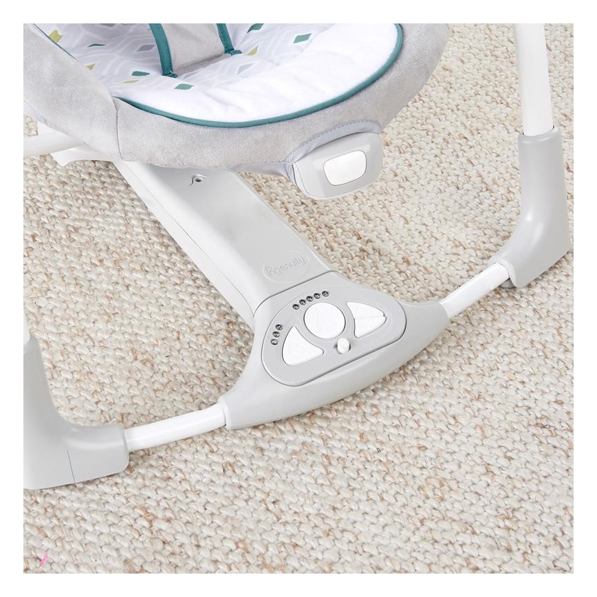 Ingenuity - Barnvibrerande gunga med melodi 2-i-1 NASH 4xLR20