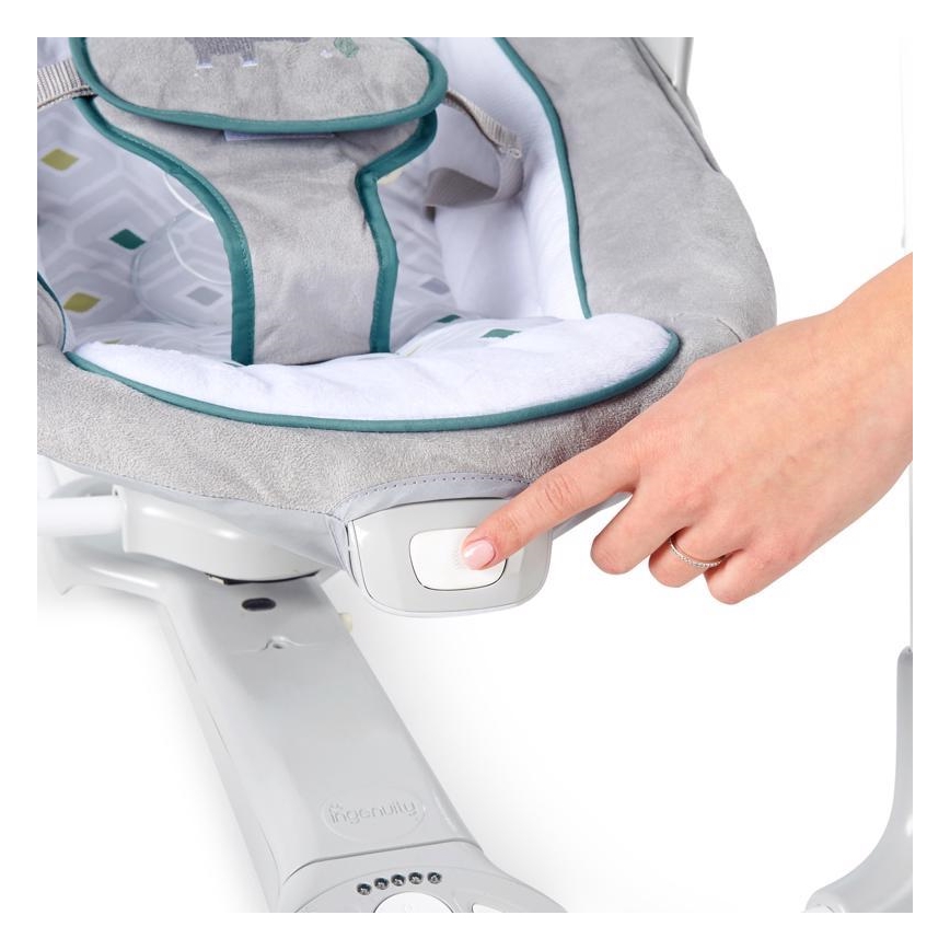 Ingenuity - Barnvibrerande gunga med melodi 2-i-1 NASH 4xLR20