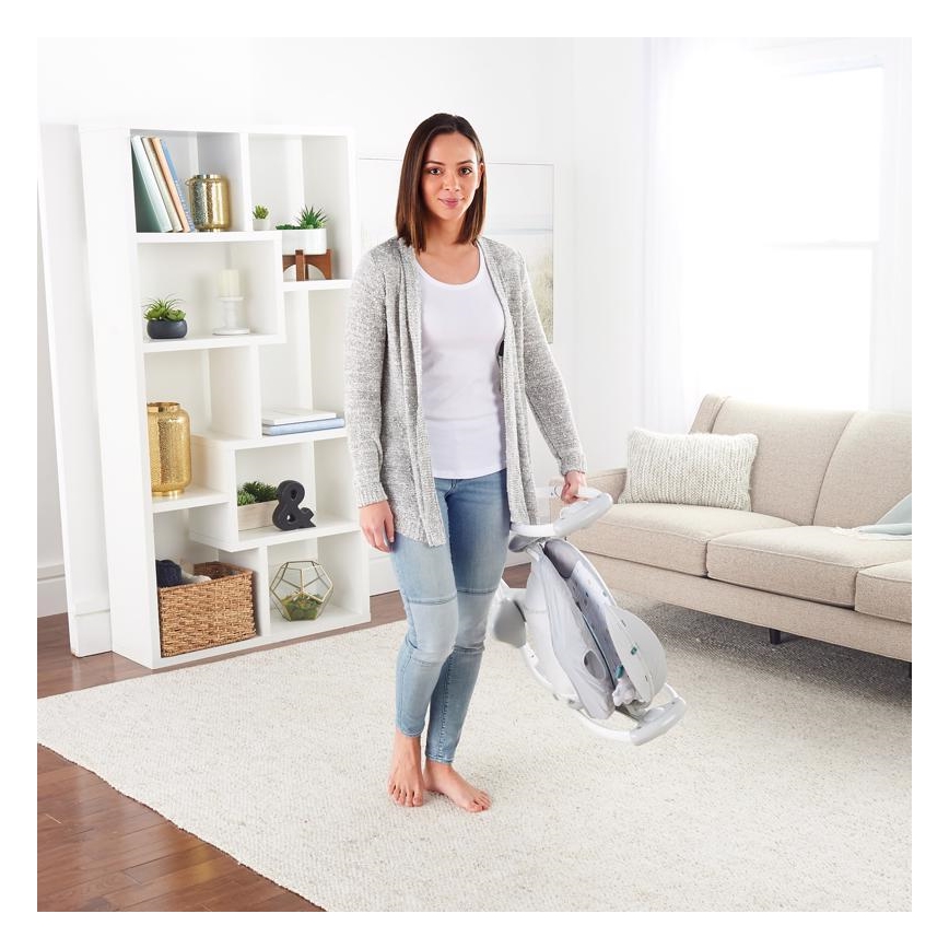 Ingenuity - Barnvibrerande gunga med melodi 2-i-1 NASH 4xLR20