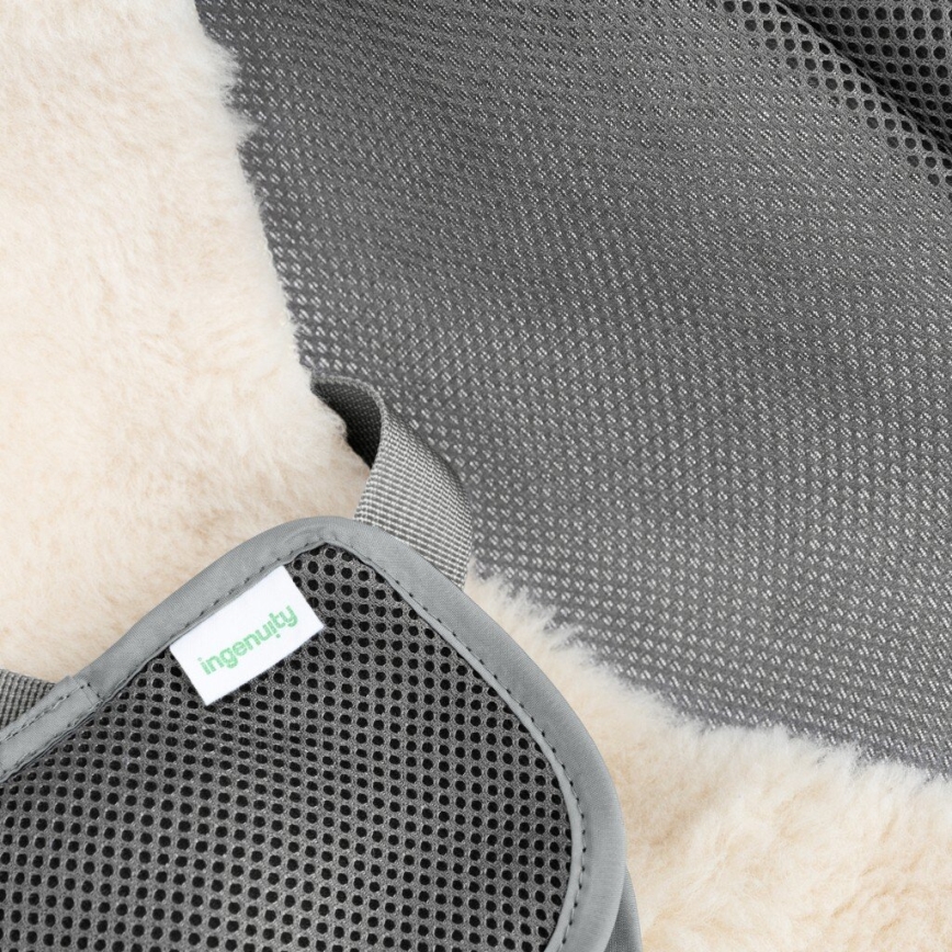 Ingenuity - Barnvibrerande liggstol med melodi EVERY SEASON WESLEY 3xC grå