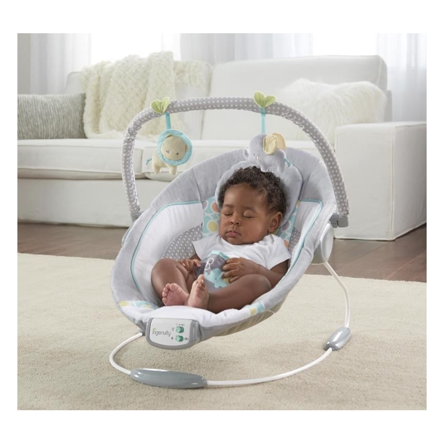 Ingenuity - Vibrerande babysitter med musik MORRISON 3xC