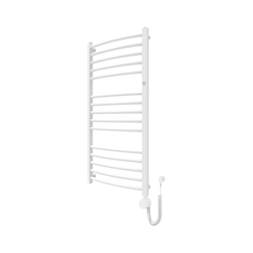 Instal Projekt - Elektrisk badrumsradiator AMBRE 400W 103x50 cm vit