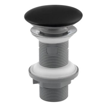 Isvea - Bottenventil Ø 7,2 cm matt svart