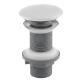 Isvea - Tvättställsventil Click-Clack INFINITY Ø 7,2 cm vit