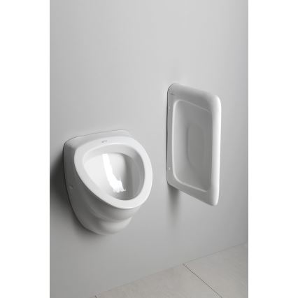 Isvea - Urinal DYNASTY med bakanslutning, vit