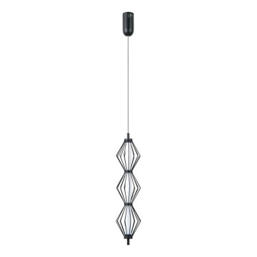 ITALUX - LED-pendel på kabel SEVILLA LED/15W/230V 3000K svart
