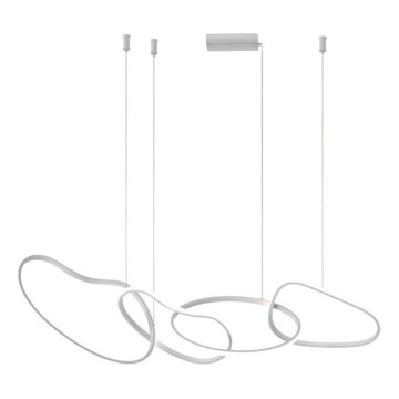 ITALUX - LED-pendel på vajer FONTE LED/60W/230V 3000/4000/6000K vit