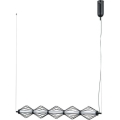 ITALUX - LED-pendel på vajer SEVILLA LED/25W/230V 3000K svart