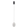 ITALUX - LED-pendellampa med kabel ALANI LED/6W/230V 3000K svart/guld