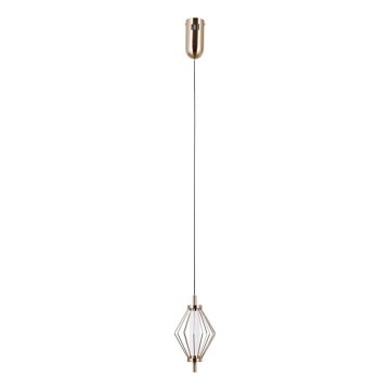 ITALUX - LED-pendellampa med kabel SEVILLA LED/5W/230V 3000K guld