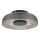 ITALUX - LED taklampa PASSO LED/8W/230V 3000K Ø 25 cm röktonad svart