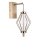ITALUX - LED-vägglampa SEVILLA LED/5W/230V 3000K guldig