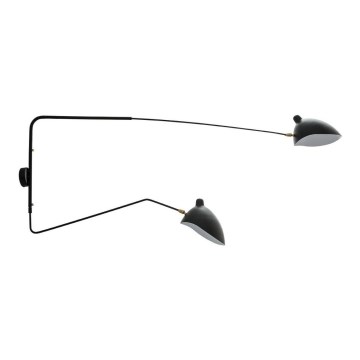 ITALUX MBE0016-2 - Vägglampa DAVIS 2xE27/60W/230V