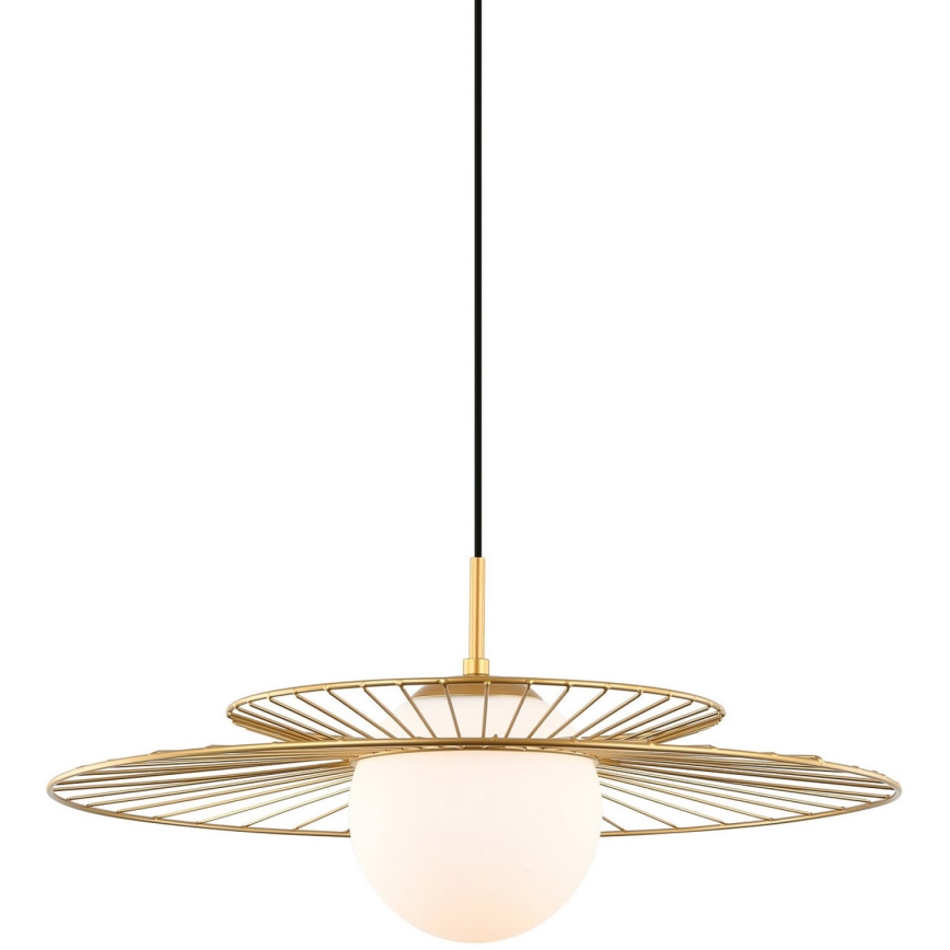 ITALUX MDM-4000/1 GD - Ljuskrona med snöre SARAH 1xE27/40W/230V