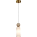ITALUX - Pendellampa med kabel SANTOS 1xG9/40W/230V guldig