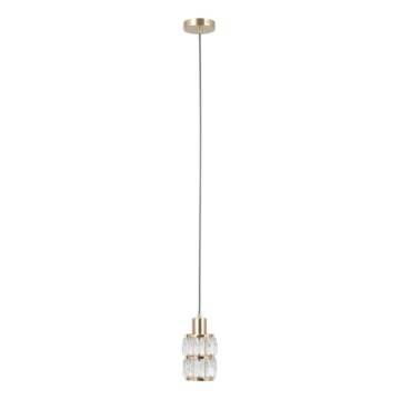 ITALUX - Pendellampa på wire ALMA 1xE27/40W/230V guld