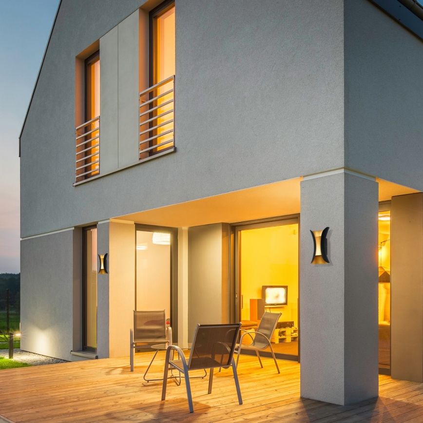 ITALUX - LED Utomhus vägglampa DANTE LED/10W/230V 4000K IP54 20 cm