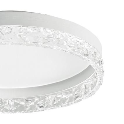 ITALUX - Dimbar LED-taklampa RANTE LED/58W/230V 3000-6500K Ø 50 cm vit + fjärrkontroll
