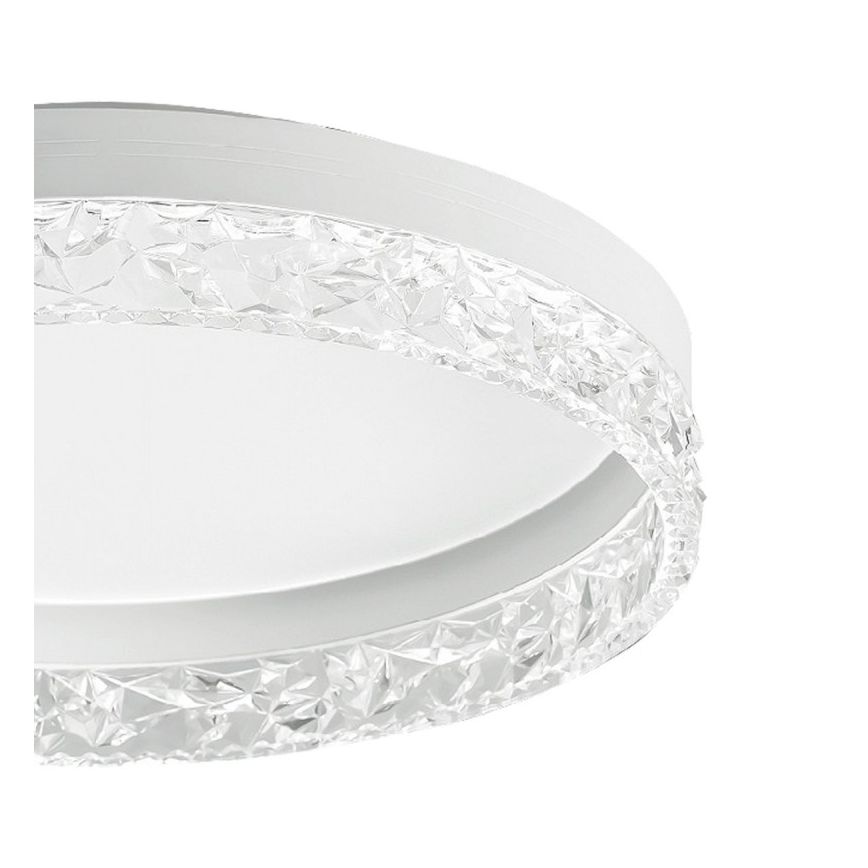 ITALUX - Dimbar LED-taklampa RANTE LED/58W/230V 3000-6500K Ø 50 cm vit + fjärrkontroll