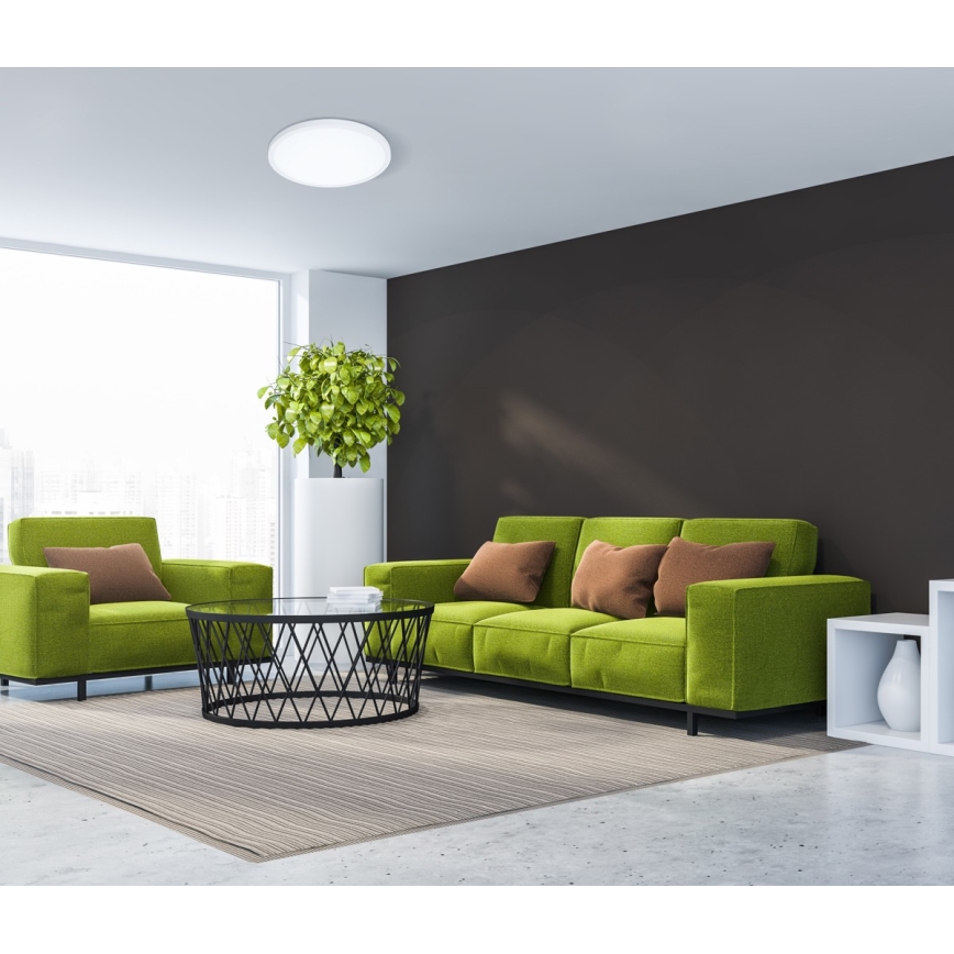 ITALUX - LED taklampa PELARO LED/30W/230V 4000K diameter 40 cm vit