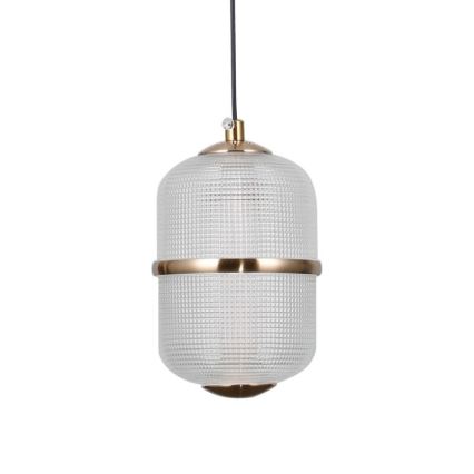ITALUX - LED-pendellampa med kabel ALANI LED/6W/230V 3000K svart/guld