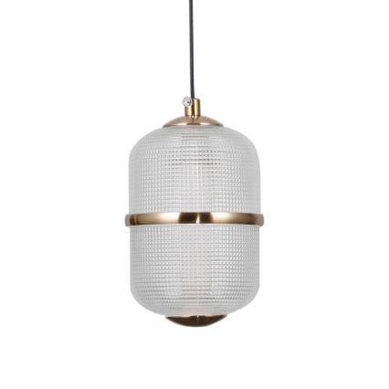 ITALUX - LED-takpendel på vajer ALANI 3xLED/5W/230V 3000K svart/guld