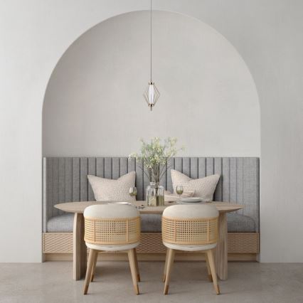 ITALUX - LED-pendellampa med kabel SEVILLA LED/5W/230V 3000K guld