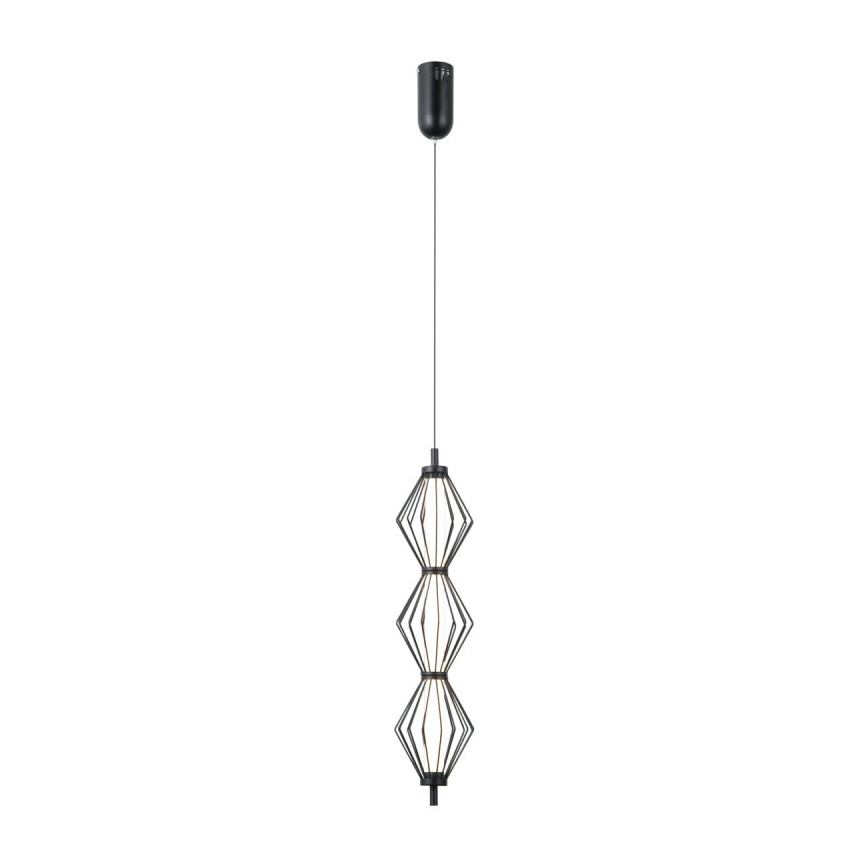 ITALUX - LED-pendel på kabel SEVILLA LED/15W/230V 3000K svart