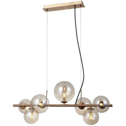 ITALUX - Taklampa CANELLO 7xG9/5W/230V mässing