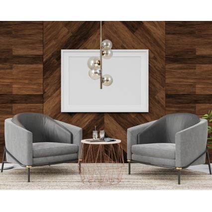 ITALUX - Taklampa CANELLO 5xG9/5W/230V mässing