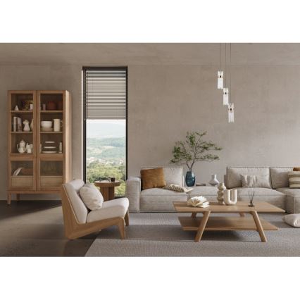ITALUX - Takpendel TARASO 3xE14/40W/230V svart/guld