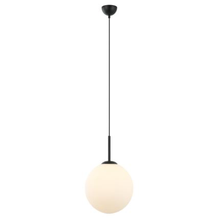 ITALUX - Taklampa DEORE 1xE27/40W/230V Ø 30 cm svart