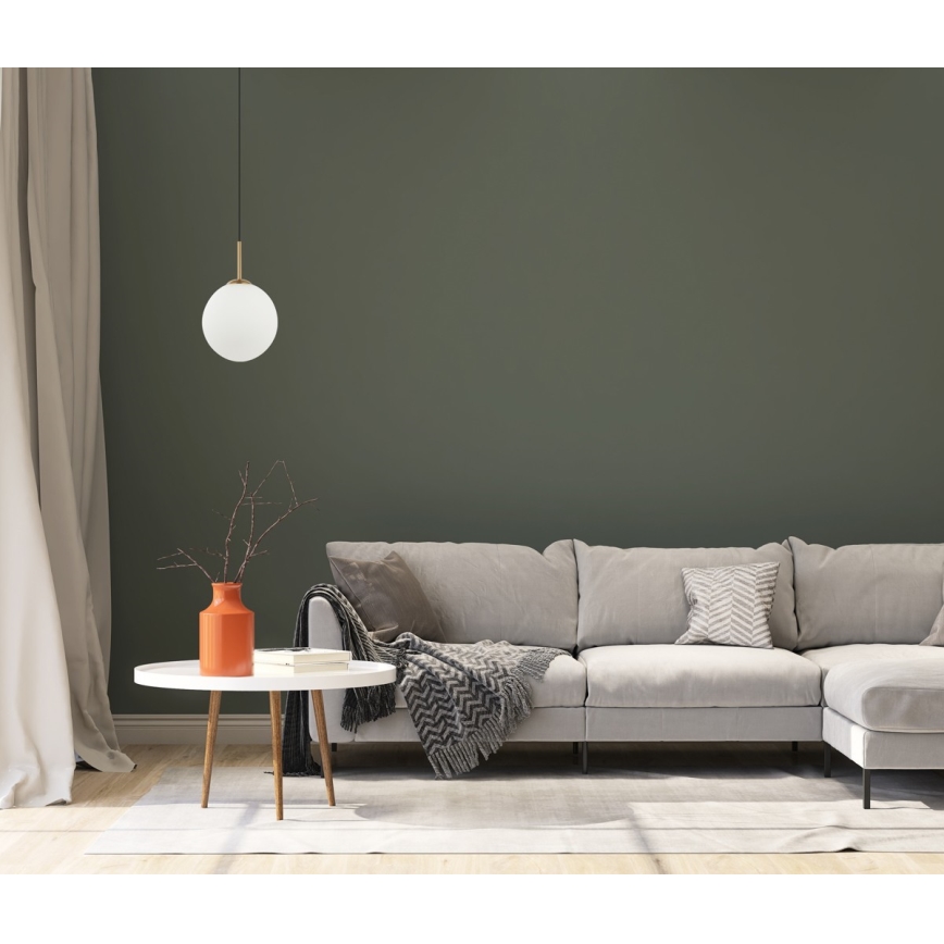 ITALUX - Taklampa DEORE 1xE27/40W/230V Ø 30 cm i brons
