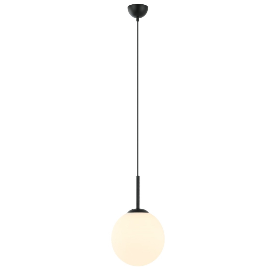 ITALUX - Taklampa DEORE 1xE27/40W/230V Ø 25 cm svart