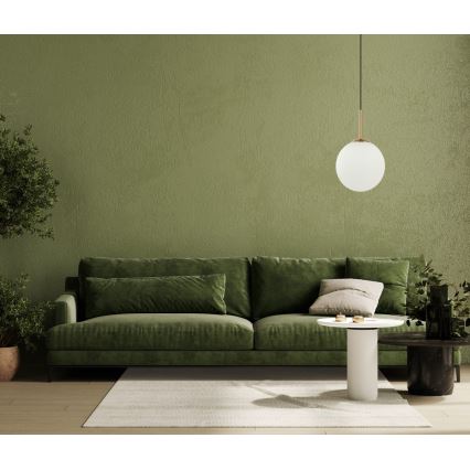 ITALUX - Taklampa DEORE 1xE27/40W/230V Ø 25 cm i brons