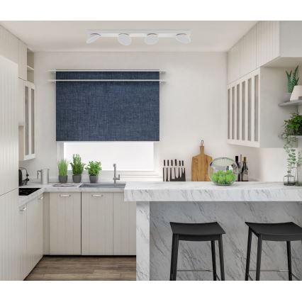 ITALUX - LED spotlight CASTELIO 4xLED/5W/230V 4000K vit